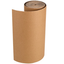 Einseitig Wellpapierrolle Beige Zum Verpacken Und Polstern