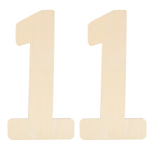 2St Decoratieborden Khaki Onbewerkt Voor Feest & Thuis