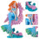 2 Pcs Mermaid Figurine Fish Tank Decor Statue 9