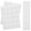 20 Stuks Candle Base Sticker Lont Wax Rond Labels 7