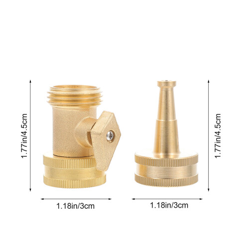 Gartenventil Set Kupfer 1 Set Zum Waschen 2