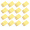 20St Badetuch Polyester Baumwolle Baby-Luffa 6