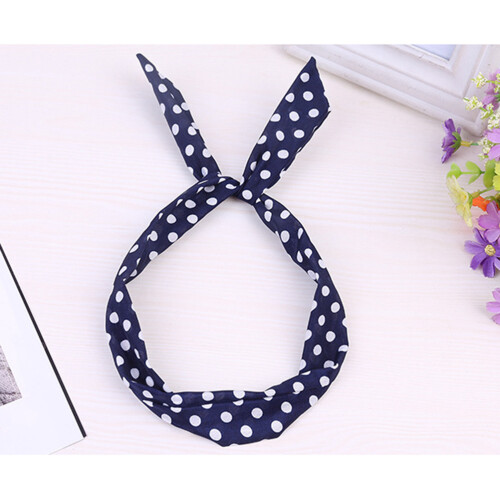 Knotted Hair Band Sortierte Farben 6 1