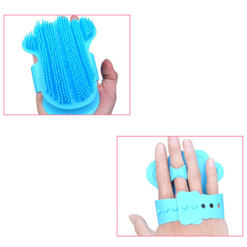 Rubber Massagebürste Pflegebürste Für 1