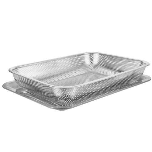 Fry Drain Rack Set, Frittierentleerer, Frites, Snack 1