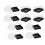 100 Mini Cupcake Behälter Einzelbehälter Eigelb Verpackungsbox 5