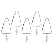 5 Stk. French Fork Zangen Aus Metall, Fischzangen Zum Servieren