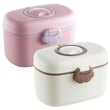 Milchpulver Spender Formel Spender Rosa 2 12x9,5 Cm