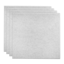 4 Kurkplaat Platen Klaslokaal Witte Stickers Lichtgrijs