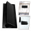 2Pièces Cache Vent De Chauffage Et Douche Camping-Car Plastique Noir 6