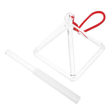 Quarz Kristall Singpyramide 4 Zoll Mit Schlägel