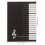 10 Stave Book Staff Gitarren Klavier Notizbuch Manuskript 2