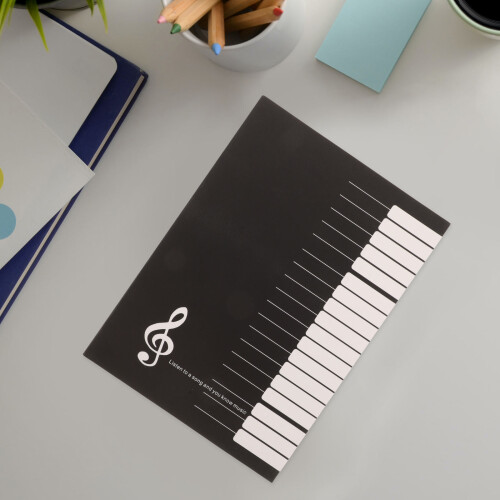 10 Stave Book Staff Gitarren Klavier Notizbuch Manuskript 2