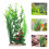 1Pc Realistic Green Plastic Aquatic Grass Underwater Fish Tank Decor 3