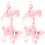 Buch Finger Seitenhalter Lese Lesezeichen Pink 7