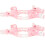 Buch Finger Seitenhalter Lese Lesezeichen Pink 3