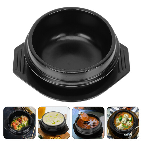 1 Set Stein Topf Keramik Delikater Haushaltstopf 2