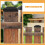 6 Kunststoff Abdeckkappen Für Gartenzaunpfosten Oberteile 9