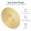 Cymbals Für Drums Messing Beckenset Golden 4