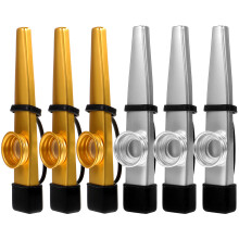 6 Stuks Muzikale Kazoos Kazoo Metaal Kleine Kazoo Optreden Kazoo