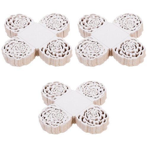 300 Papier Schokoladen Muffin Förmchen Ausgestanzte Backformen 2