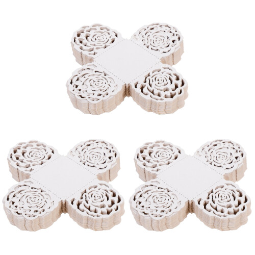 300 Papier Schokoladen Muffin Förmchen Ausgestanzte Backformen 1