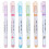 6 St Curve Pattern Highlighter Stifte Marker 3