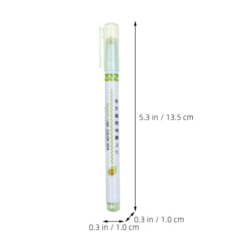 6 St Curve Pattern Highlighter Stifte Marker 1