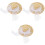 3Stk Hut Kopfschmuck Mini 3