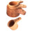 4 Kaffeebohnen Messlöffel Holz Mit Cup 5
