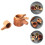 4 Kaffeebohnen Messlöffel Holz Mit Cup 4