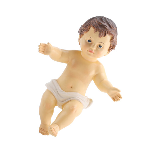4Stk Harz Baby Jesus Puppe Figur