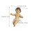 4Stk Harz Baby Jesus Puppe Figur 2