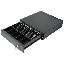 Heavy Duty Cash Drawer Register Box with Lock Key