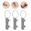 12 Stuks Zinklegering Skateboard Sleutelhangers 11