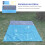 1Opvouwbare Polyester Picknickkleed Waterdicht, Voor Outdoor 5