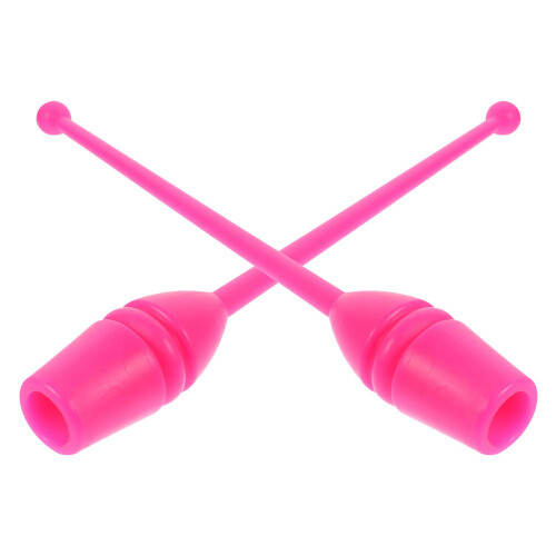 2Stk Künstlerische Gymnastikstab Rosa Für 1