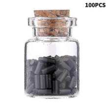 (Black) 100pcs/box Universal Flints Stones Color Lighter Flint Stone Clippers Petrol