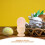 6St Imitations-Ei Holz Tablett Einzelnes Ei-Tablett Beige Holz 8