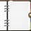 3 Sets Multipack Notebook Partition Baffle 4