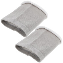 Face Mask Covers 2Stk Grau Baumwolle Atmungsaktiv Für Fein