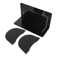Cd Halter Vinyl Schallplatten Aufbewahrung Schwarz 1