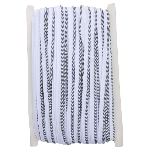 1 Rolle Kantenbesatz Vorhangschnur Polyester Paspel