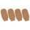 4 Jute Duschhandschuhe Peeling Für 5