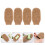 4 Jute Duschhandschuhe Peeling Für 6