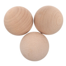 3Stk. Bastelkugeln Croquet Golfball Rasenspiele Ausrüstung