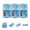 Sewing Tools Portable Hand Sewing Blue Alloy 3pack 3