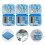 Sewing Tools Portable Hand Sewing Blue Alloy 3pack 4
