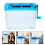 Machine Cut Hand-Matige Papierversnipperaar .50X14.70X10.00Cm 6