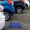 Interlocking Blaue Kunststoff Garage Bodenfliesen Gittermatte 6